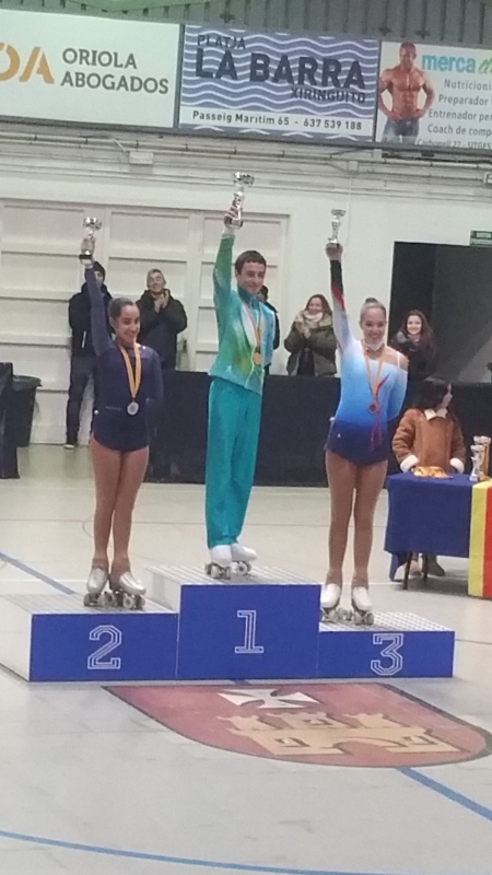 Patricia Boj puja la podi al Campionat Debutants