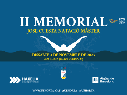 II MEMORIAL JOSE CUESTA
