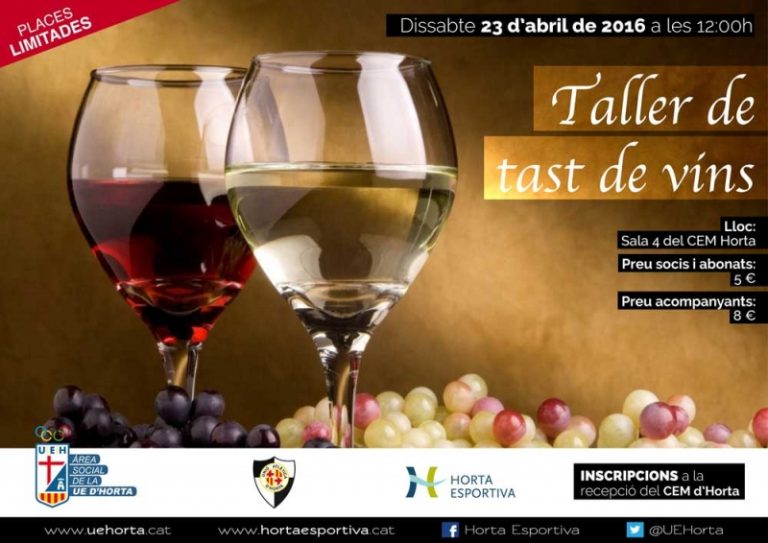 Taller de tast vins