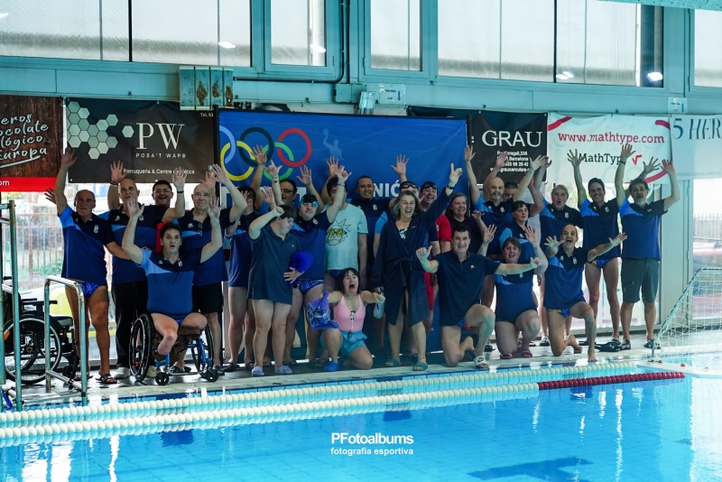 Èxit del primer torneig de waterpolo inclusiu de la UE d’Horta