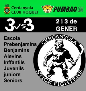 3×3 CERDANYOLA STICK FIGHTER