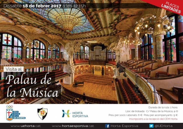 SORTIDA AL PALAU DE LA MÚSICA