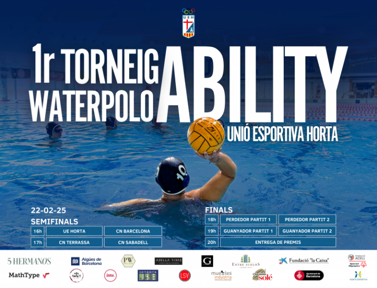 Primer Torneig de Waterpolo Ability de la Unió Esportiva d’Horta