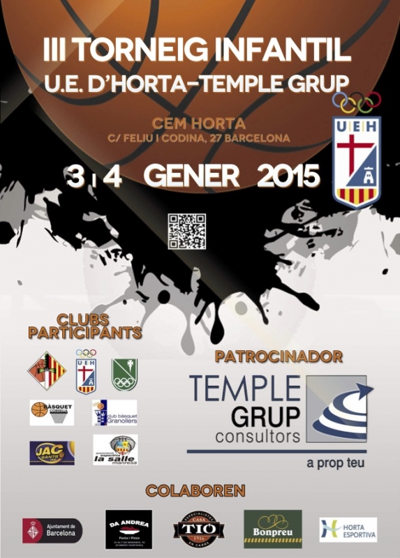 III TORNEIG INFANTIL U.E. d’HORTA-TEMPLE GRUP