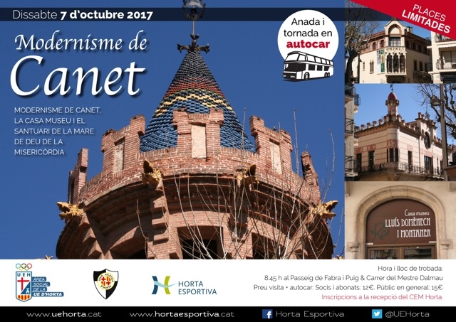 Visita modernista a Canet de Mar