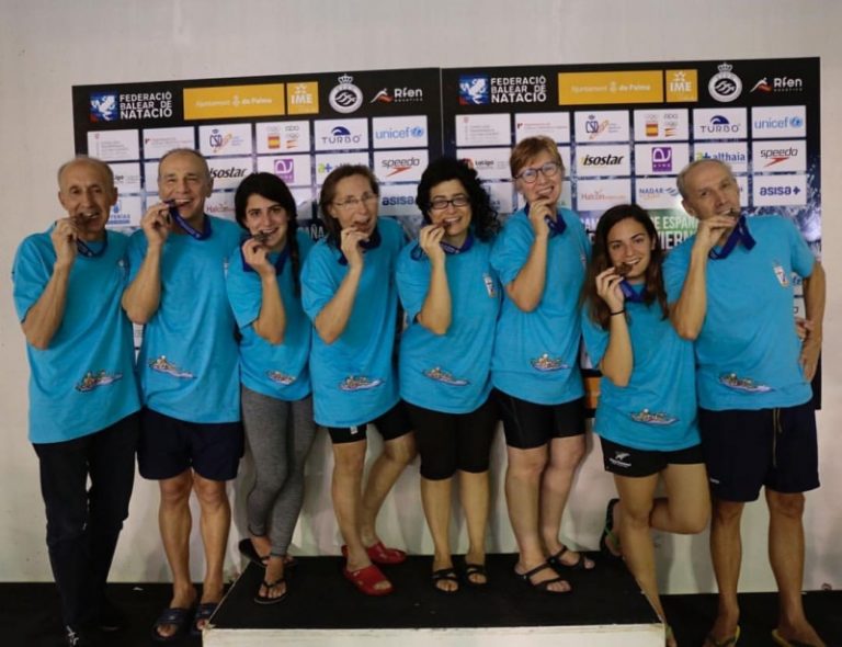 Èxit dels nedadors de la UEH al Campionat d’Espanya