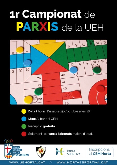 Obertes les inscripcions per al I Campionat de Parxís