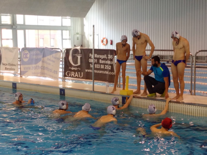 Triomf del juvenil masculí davant del CNMontjuic (9-4)