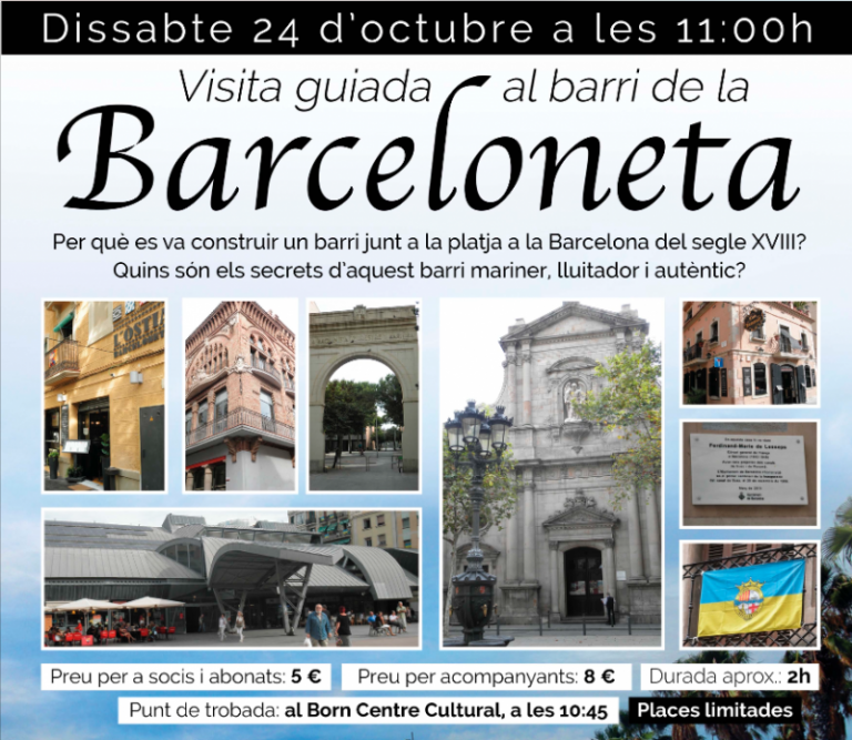 Visita guiada al Barri de la Barceloneta