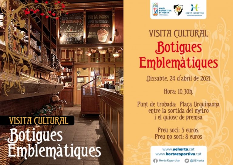 Visita Botigues Emblemàtiques
