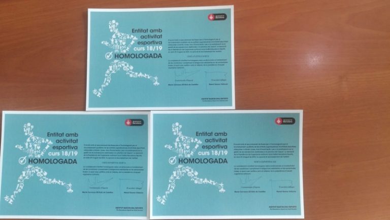 L’IBE ens fa entrega del certificat d’homologació