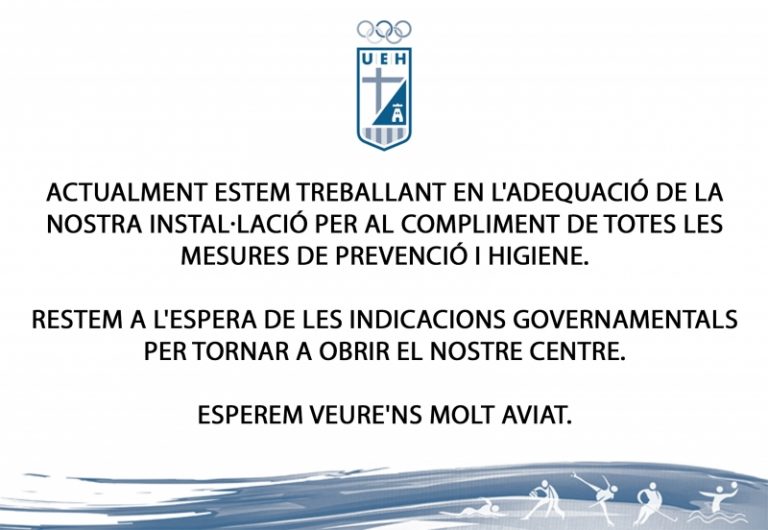 Estem treballant en l’adequació de la nostra instal·lació