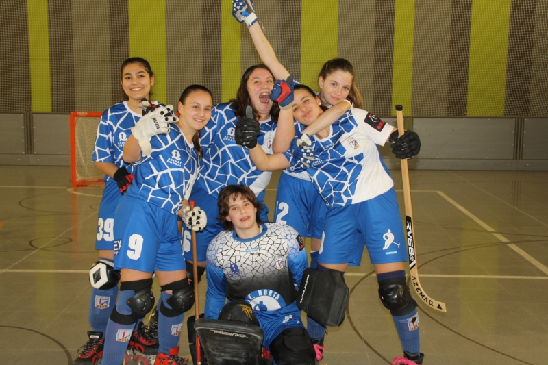 Equip femení hoquei U.E.Horta