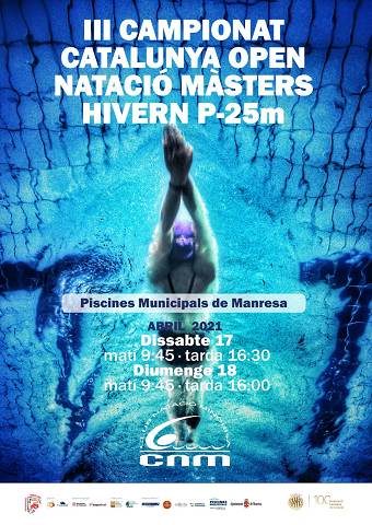 III CAMPIONAT DE CATALUNYA OPEN NATACIÓ MÀSTERS D’HIVERN