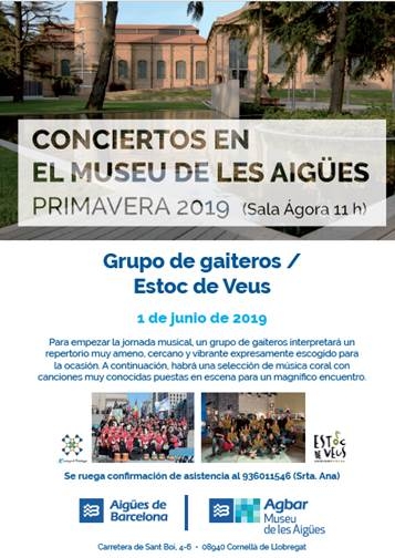 Aigües de Barcelona ens convida al Concert d’ Estoc de Veus
