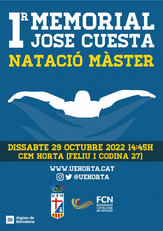 1r Memorial Jose Cuesta natació màster
