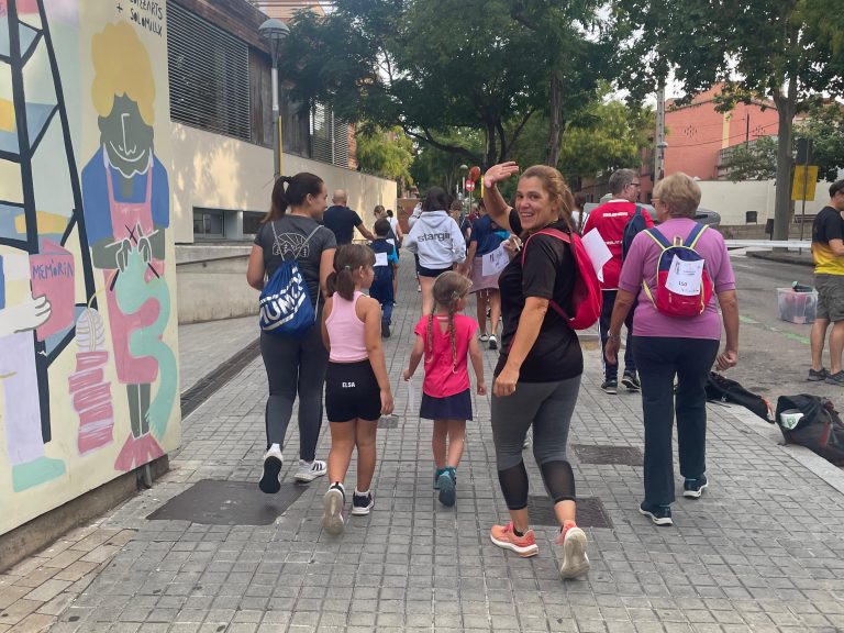 Així va ser la 11a Caminada per La Marató