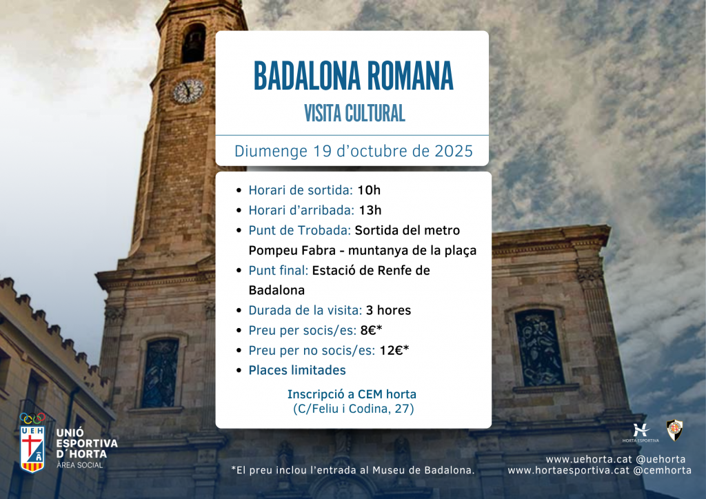 Visita cultural. Badalona Romana.