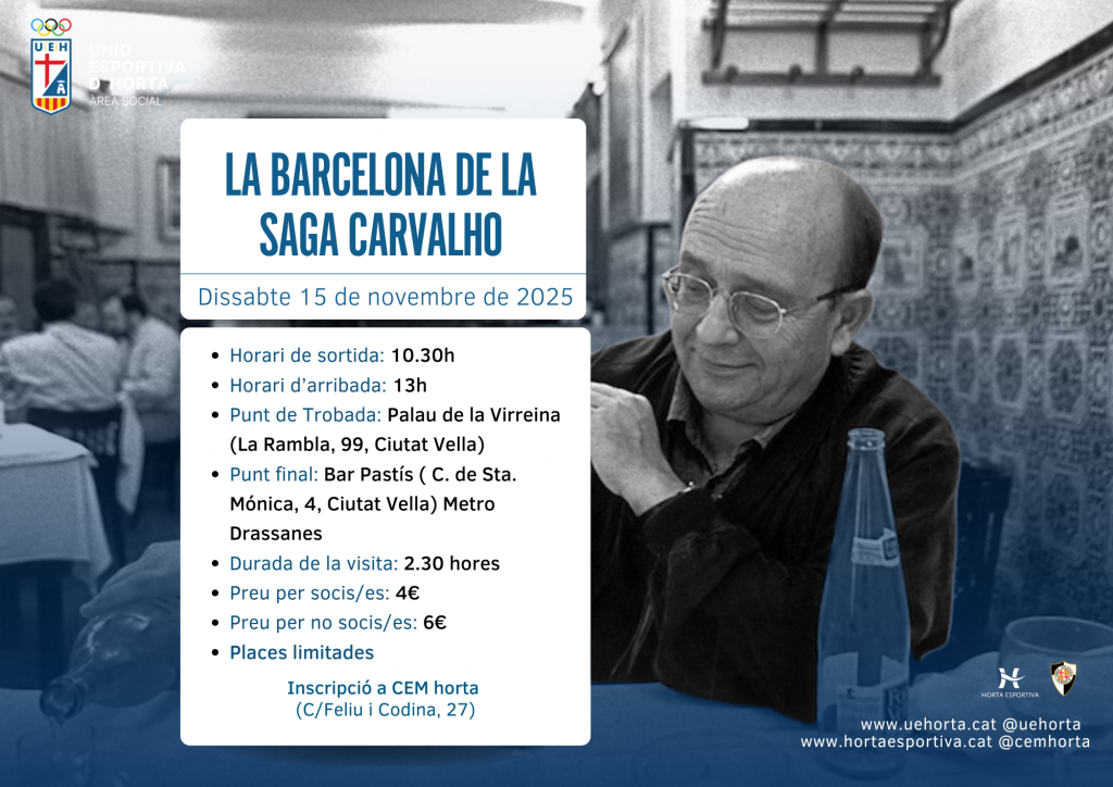 Visita cultural. La Barcelona de la saga Carvalho